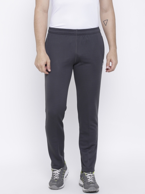 

Reebok Men Charcoal Grey Solid FND Track Pants