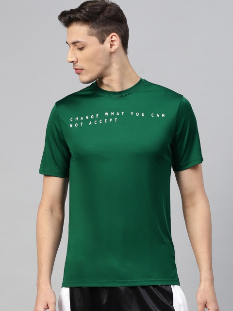 

Reebok Men Green Elements Basic Solid Training T-shirt