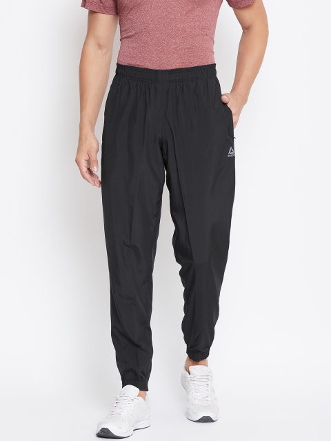 

Reebok Men Black Solid Essentials Woven C Lined Training Joggers