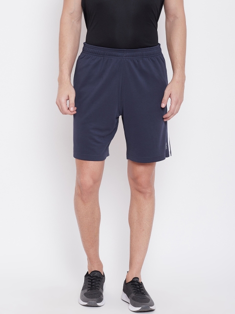 

Reebok Men Navy FND POLY KNIT Solid Training Shorts, Navy blue