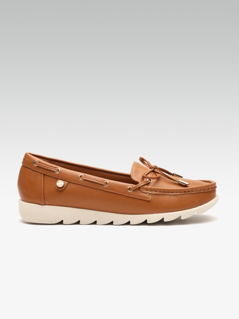 

Carlton London Women Brown Boat Shoes