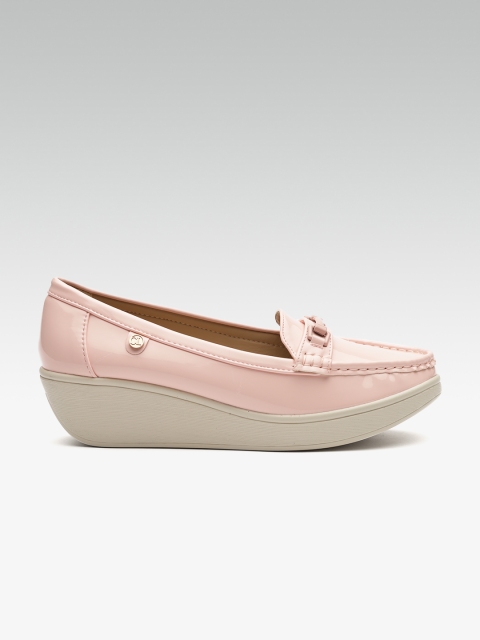 

Carlton London Women Pink Solid Pumps