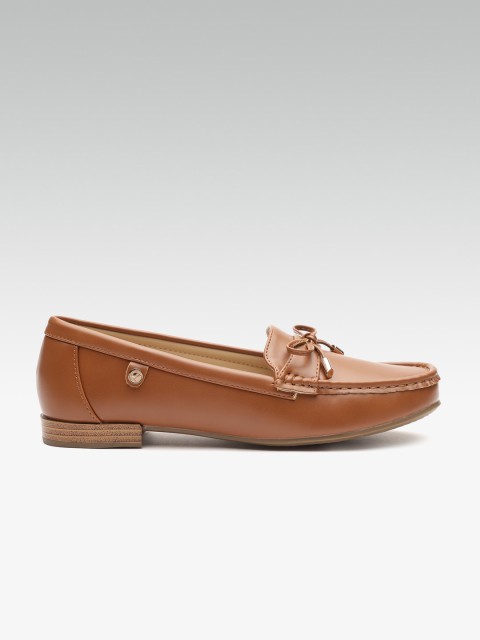 

Carlton London Women Brown Solid Loafers
