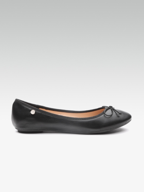 

Carlton London Women Black Solid Ballerinas