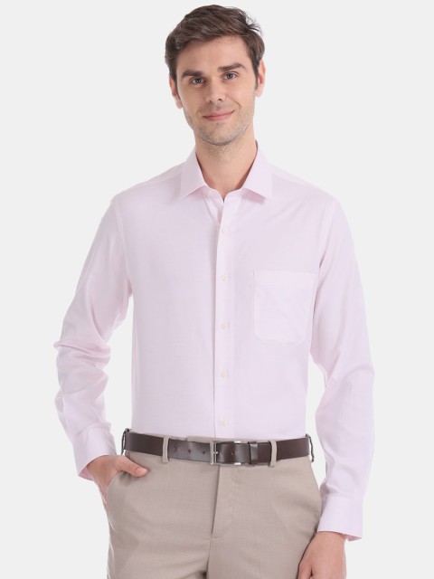 

Arrow Men Pink Printed Formal Shirt