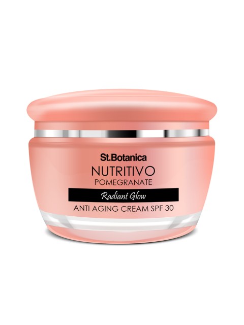 

St.Botanica Unisex Pomegranate Radiant Glow Anti Aging Cream SPF 30 50gm, Pink