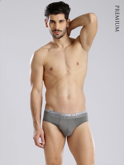 

Calvin Klein Innerwear Grey Briefs NB1094-5GS