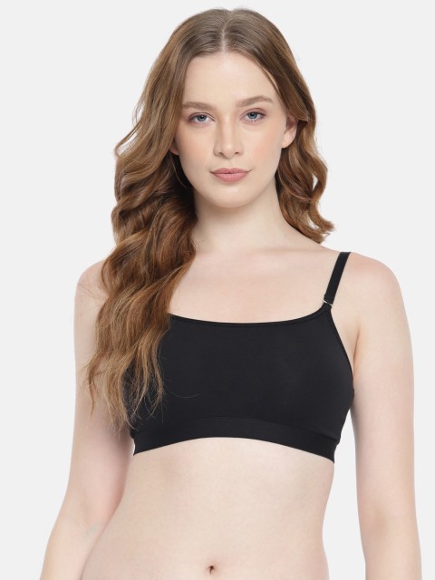 

BRAG Black Solid Non-Wired Lightly Padded T-shirt Bra BLC12BK02