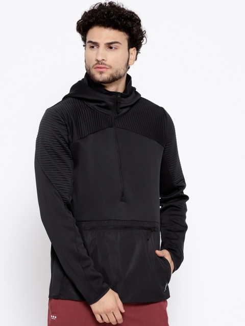 

Reebok Men Black Thermowarm Control Hooded Training Sweatshirt