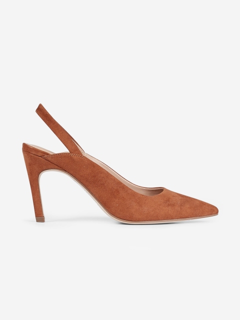 

DOROTHY PERKINS Women Brown Solid Pumps