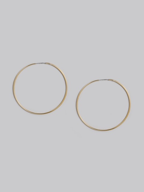 

Accessorize Gold-Plated Circular Hoop Earrings