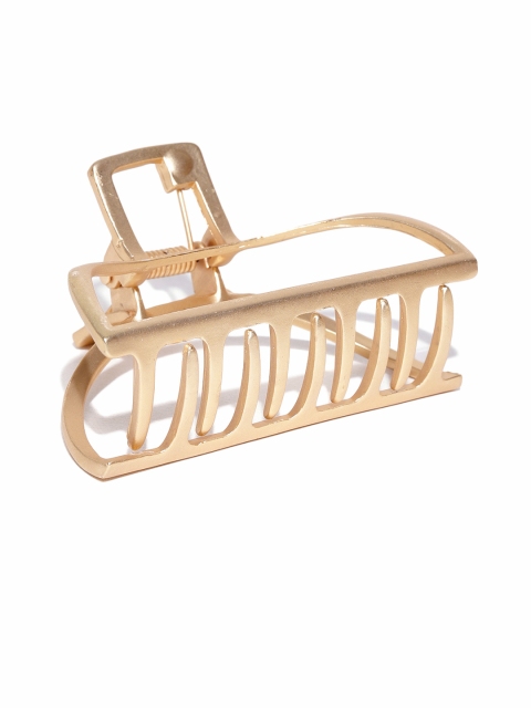 

Accessorize Gold-Toned Solid Claw Clip