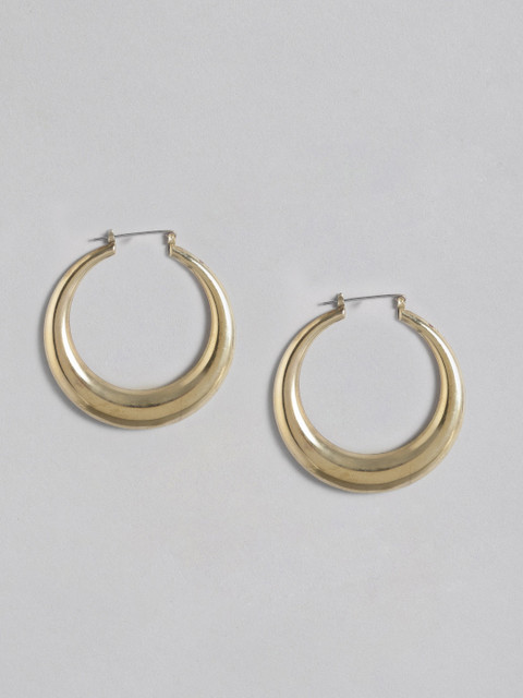 

Accessorize Gold-Toned Circular Hoop Earrings