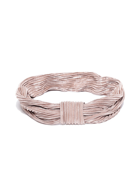 

Accessorize Beige Striped Knot Hairband