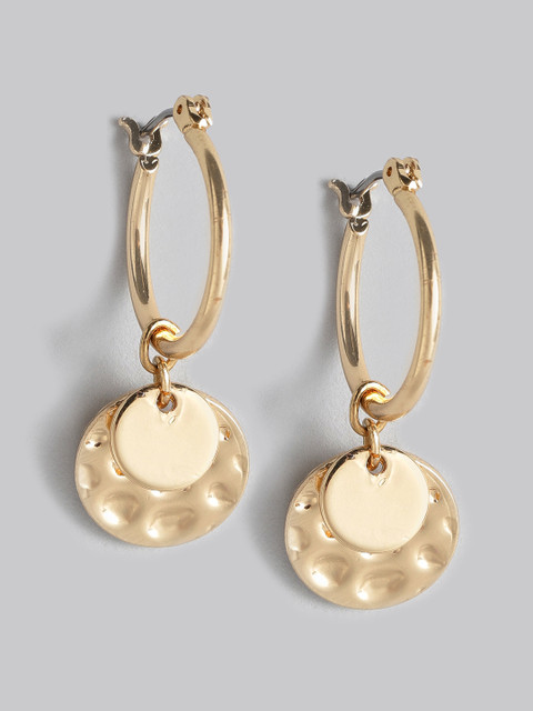 

Accessorize Gold-Toned Circular Hoop Earrings