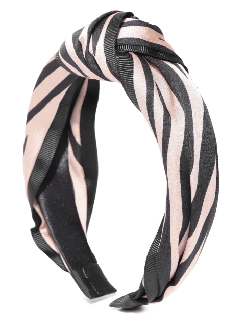 

Accessorize Dusty Pink & Black Striped Hairband