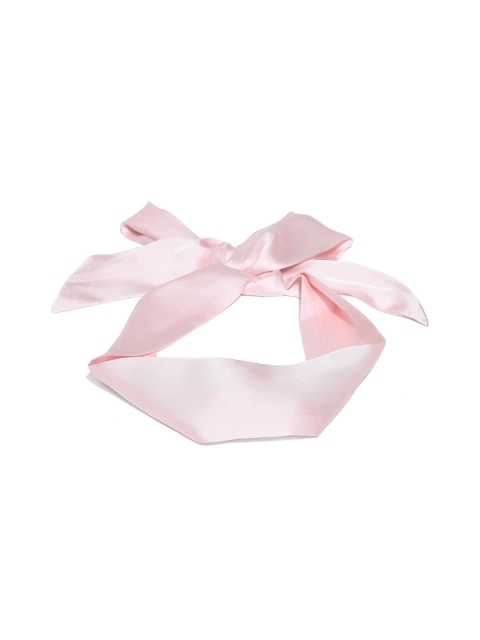 

Accessorize Pink Solid Multi Purpose Scarf