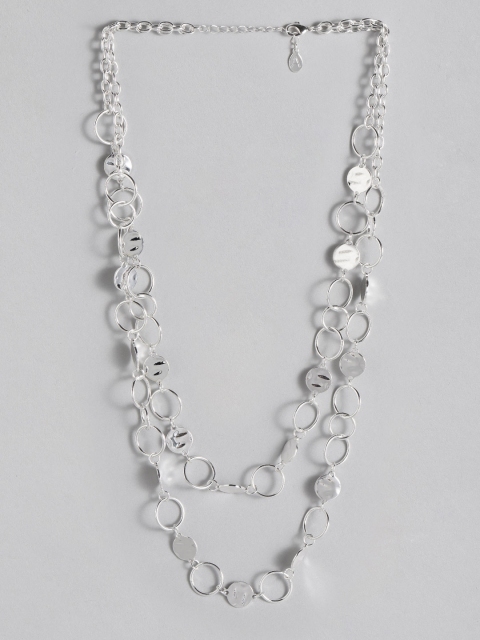 

Accessorize Women Silver-Toned Layered Necklace