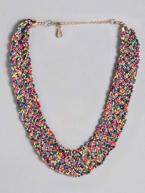 

Accessorize Women Multi-Coloured Beaded Necklace