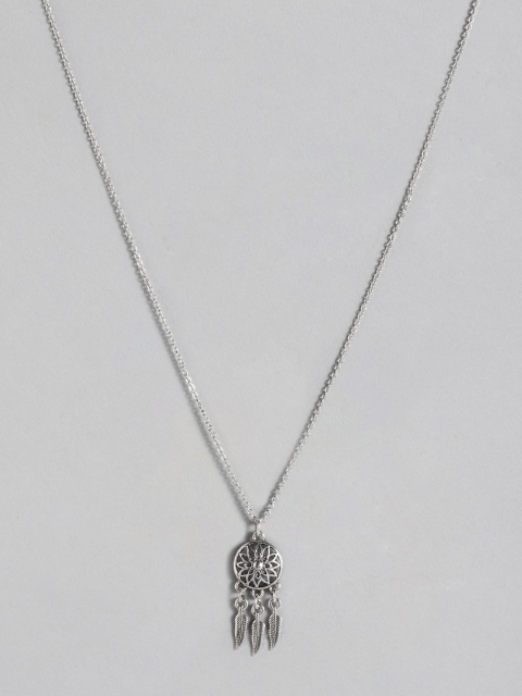 

Accessorize Silver-Toned Dreamcatcher Necklace