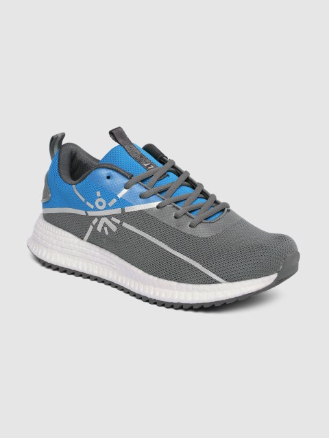 

Cultsport Men Grey & Blue Colourblocked HalfStep Street Footgear