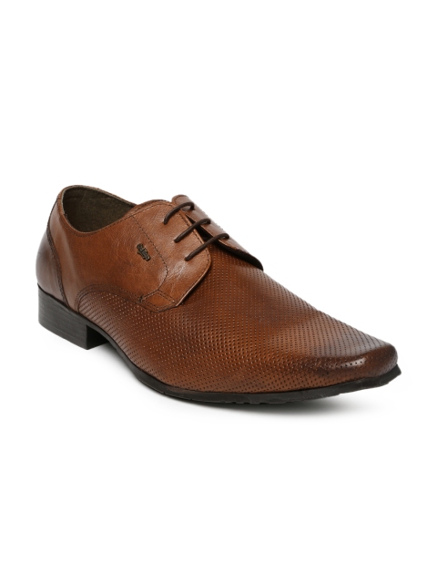 

Red Tape Men Brown Leather Formal Shoes