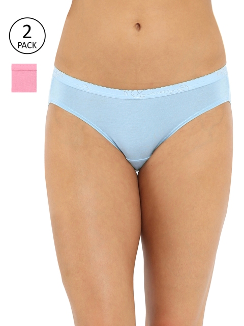 

Jockey Women Pack of 2 Assorted Solid Briefs 1525-0210-LASTD-Light Assorted