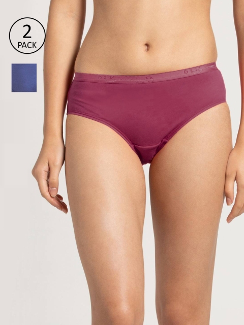 

Jockey Women Pack of 2 Assorted Bikini Hipster 1523-0210-DASTD