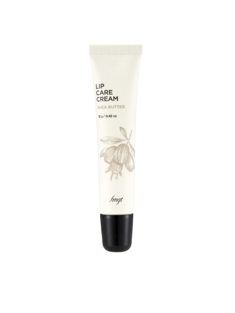 The Face Shop Unisex Shea Butter Lip Care Cream 12 g, White