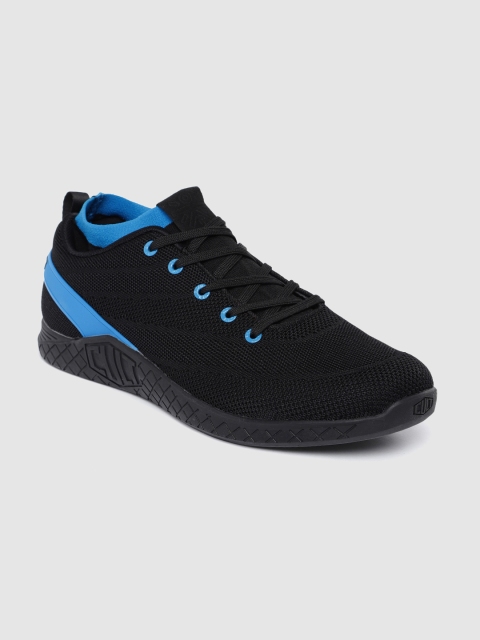 

Cultsport Men Black & Blue Highgait Gym Footgear