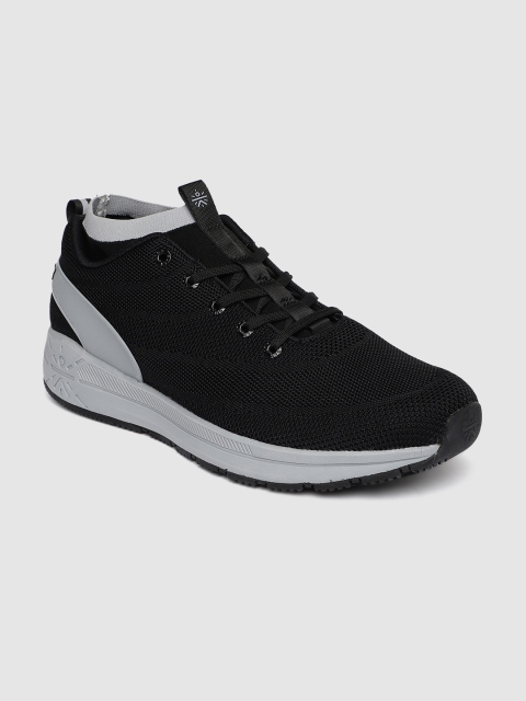 

Cultsport Men Black & Grey Achilles Running Footgear