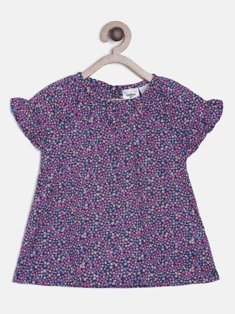 

OSHKOSH Bgosh Girls Multicoloured Floral Print Top, Multi