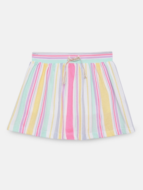 

OSHKOSH Bgosh Girls Multicolored Striped A-line Skirt, Multi