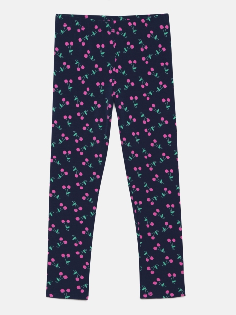 

OSHKOSH Bgosh Girls Blue Printed Leggings