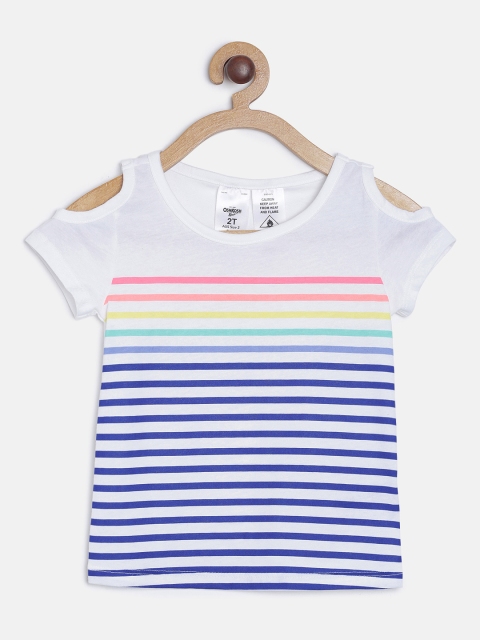 

OSHKOSH Bgosh Girls Multicoloured Striped Top, Multi