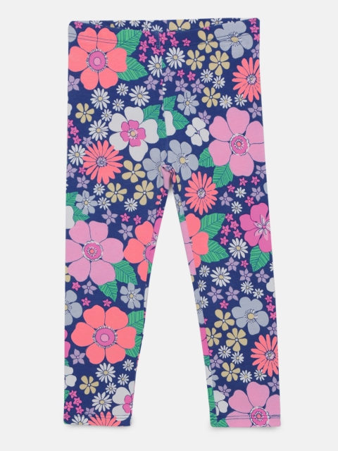 

OSHKOSH Bgosh Girls Multicoloured Ankle-Length Leggings, Multi