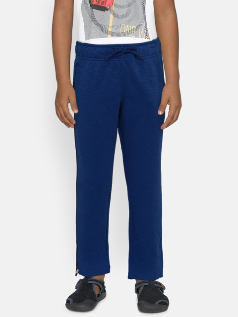 

OSHKOSH Bgosh Boys Blue Solid Track Pants