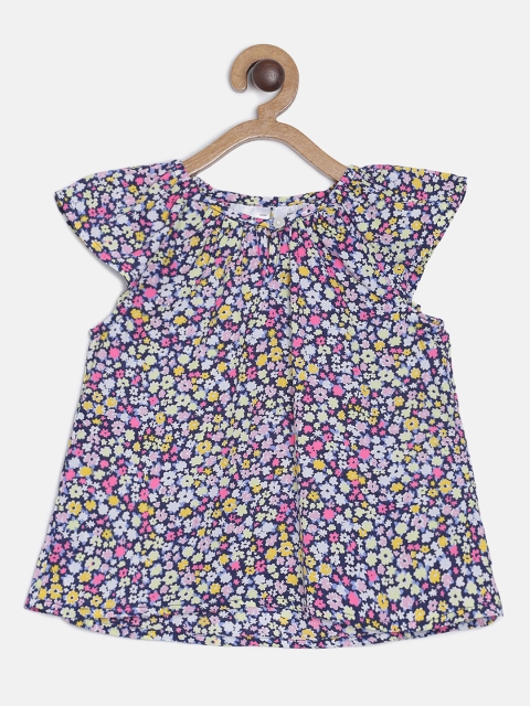 

OSHKOSH Bgosh Girls Multicoloured Printed A-Line Top, Multi