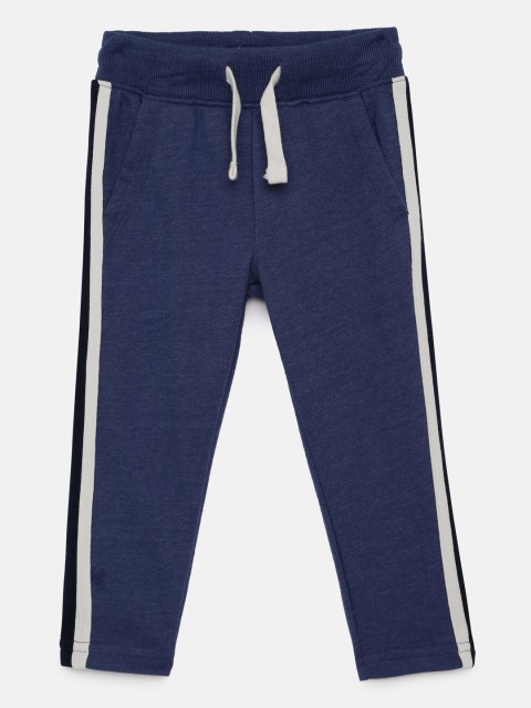 

OSHKOSH Bgosh Boys Blue Solid Track Pants