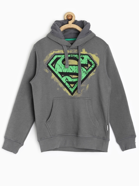 

Superman by Kids Ville Boys Grey Printed Sweatshirt