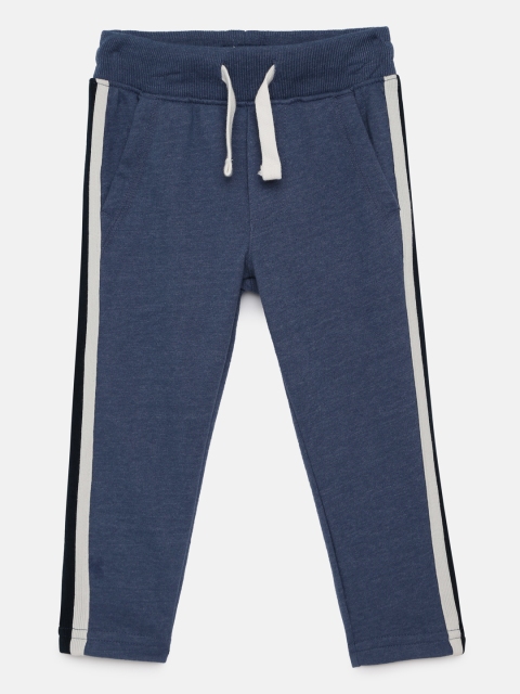 

OSHKOSH Bgosh Boys Blue Solid Track Pants