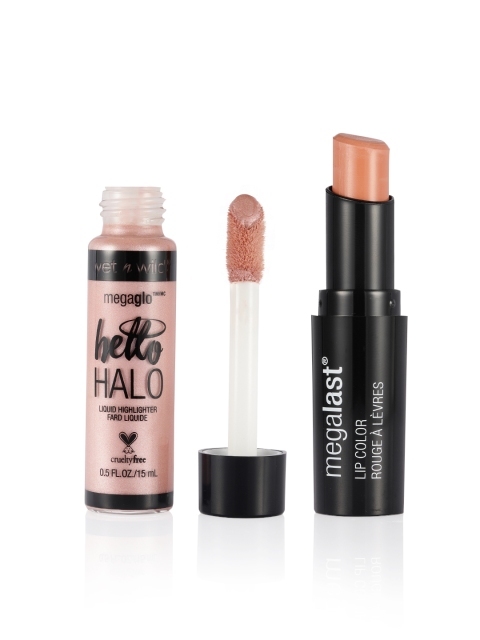 

Wet n Wild Women Set of Sustainable Highlighter & Lipstick, Beige
