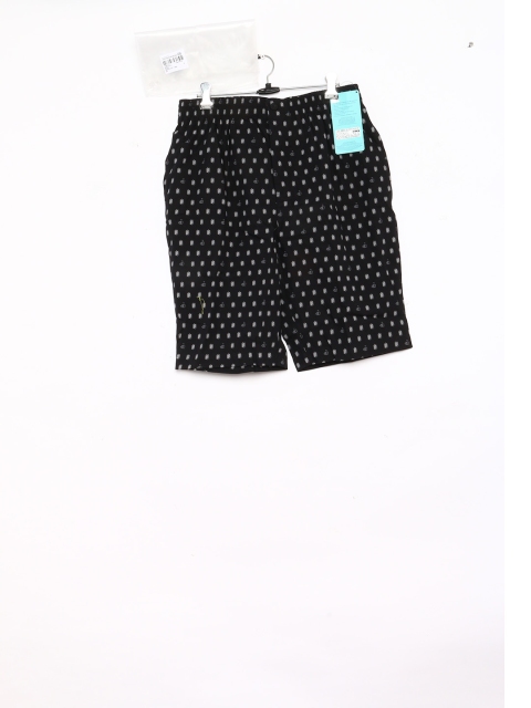 

Jockey Men Black and Grey Printed Shorts