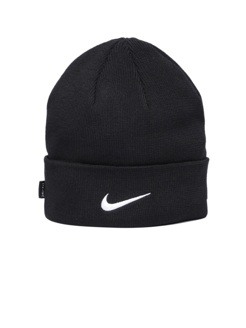 

Nike Unisex Black Solid Beanie