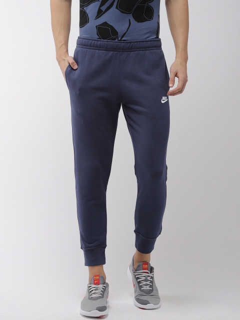 

Nike Men Blue French Terry NSW CLUB Solid Joggers