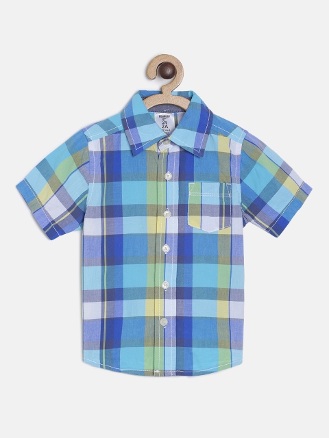 

OSHKOSH Bgosh Boys Multicoloured Regular Fit Checked Casual Shirt, Multi