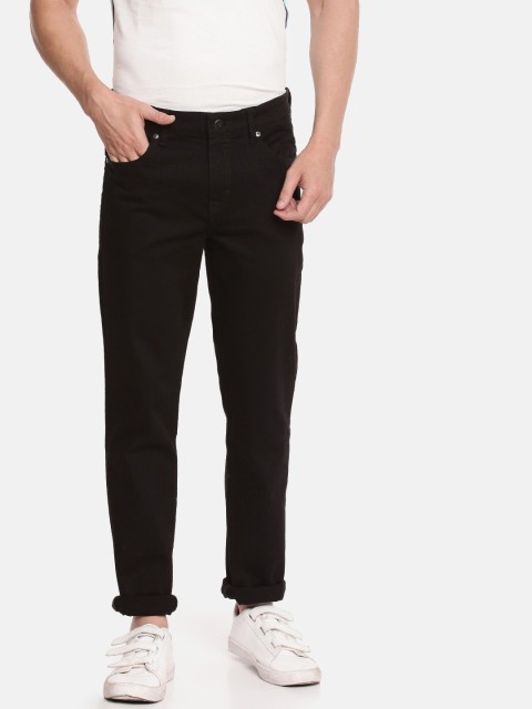 

Calvin Klein Jeans Men Black Slim Fit Mid-Rise Clean Look Stretchable Jeans