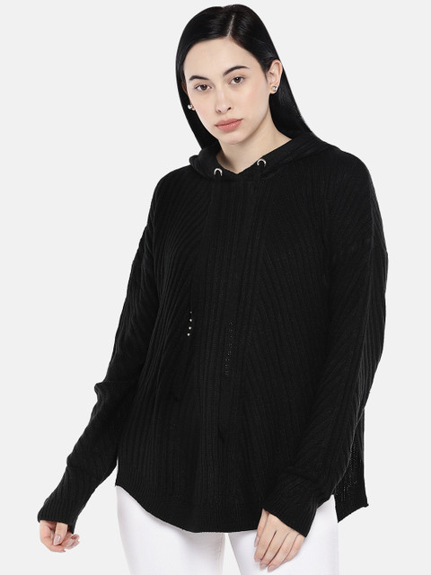 

Deal Jeans Women Black Ribbed Sweater