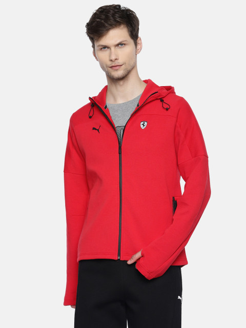 

PUMA Motorsport Men Red Solid Sporty Jacket