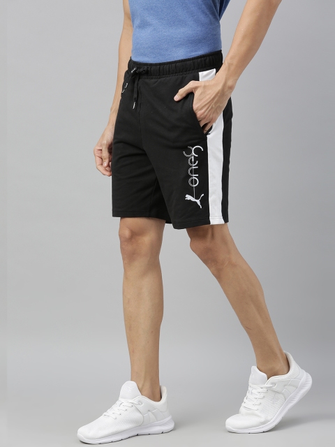 

Puma Men Black & White Virat Kohli Sports Shorts